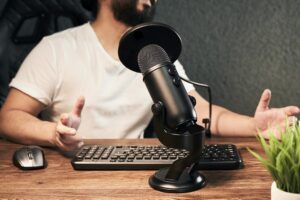 microfono usb para podcast